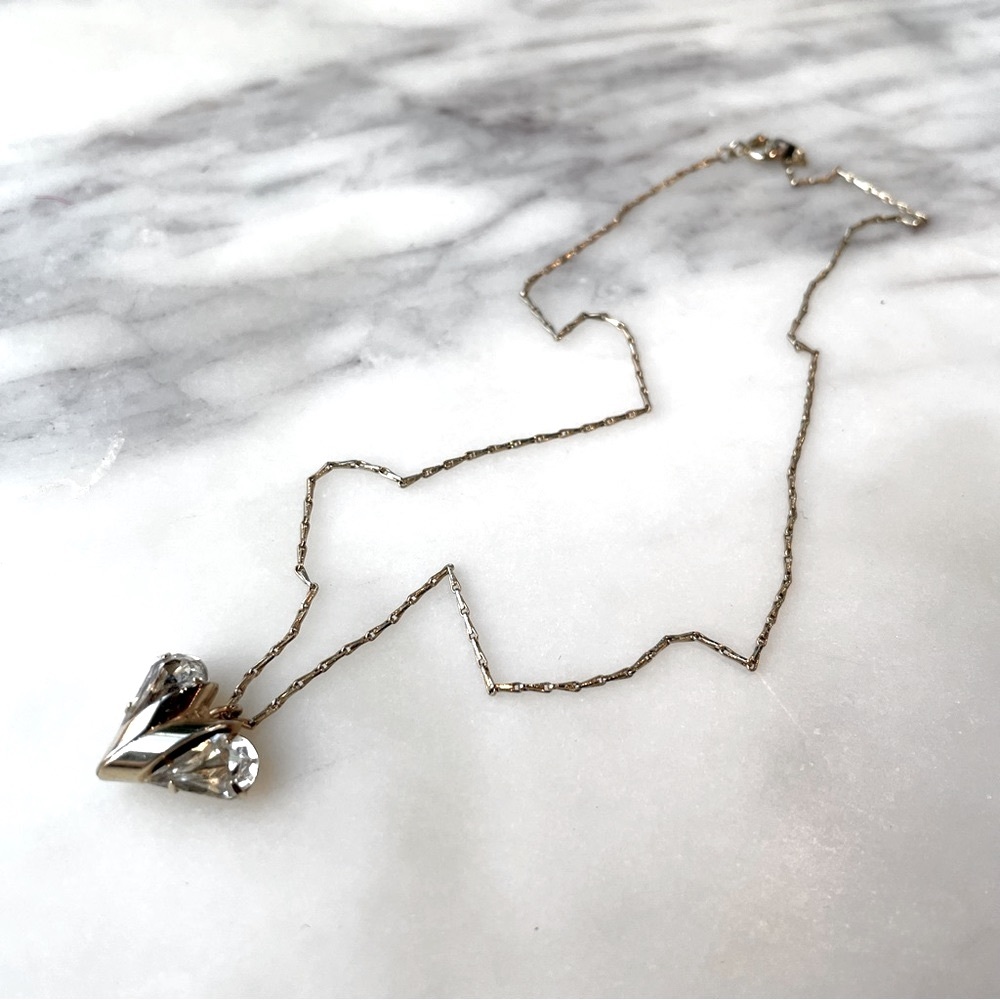 Icy Deco Crystal Heart 🩶